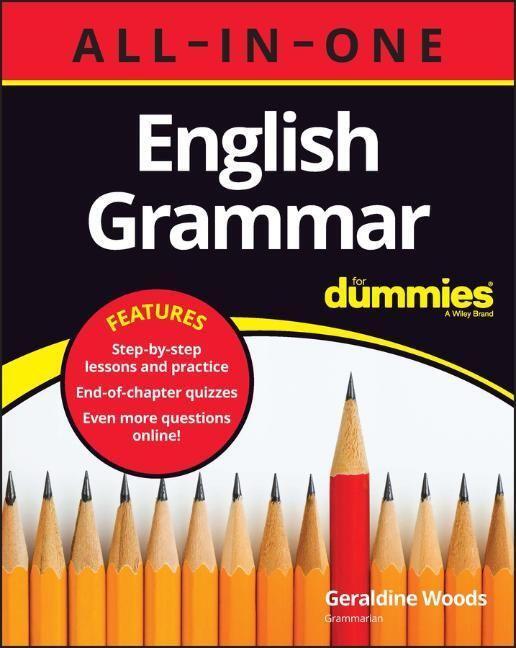 Cover: 9781394159444 | English Grammar All-in-One For Dummies (+ Chapter Quizzes Online)