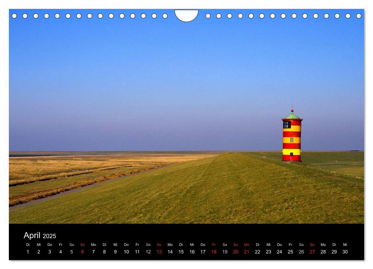 Bild: 9783435822690 | Ostfriesland (Wandkalender 2025 DIN A4 quer), CALVENDO Monatskalender