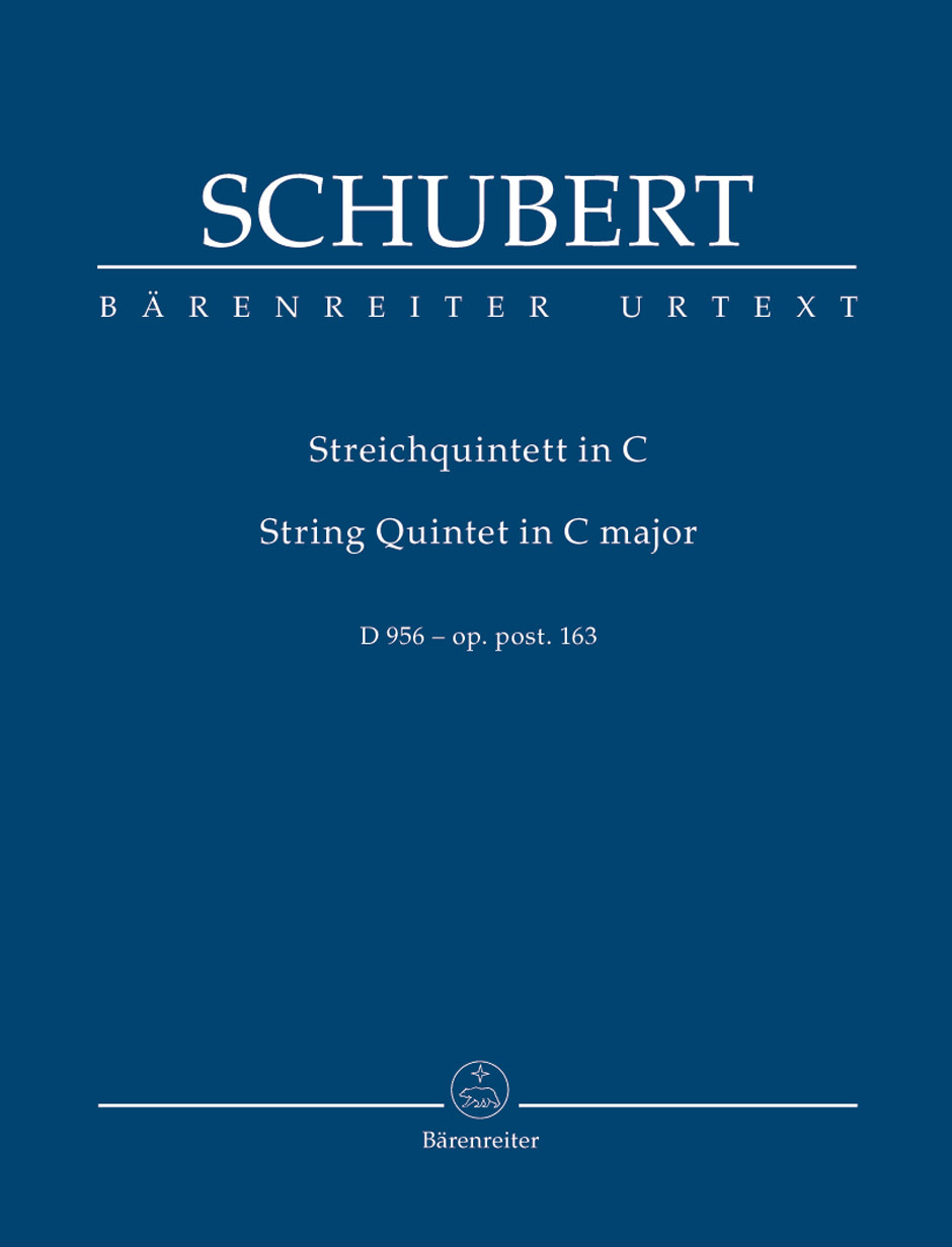 Cover: 9790006202515 | String Quintet C major op. post.163 D 956 | Franz Schubert | Deutsch