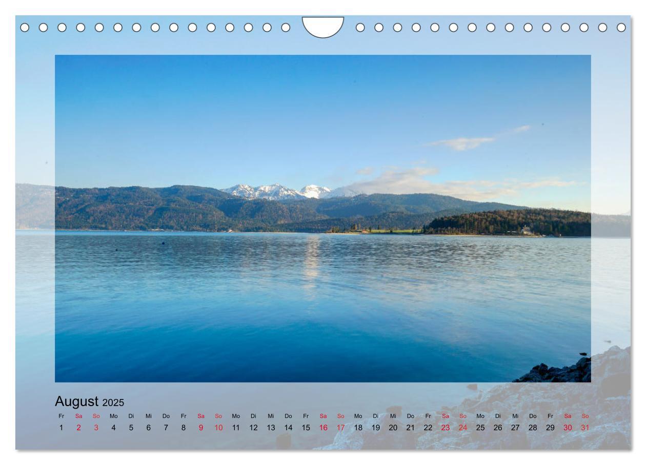 Bild: 9783435180875 | Walchensee (Wandkalender 2025 DIN A4 quer), CALVENDO Monatskalender