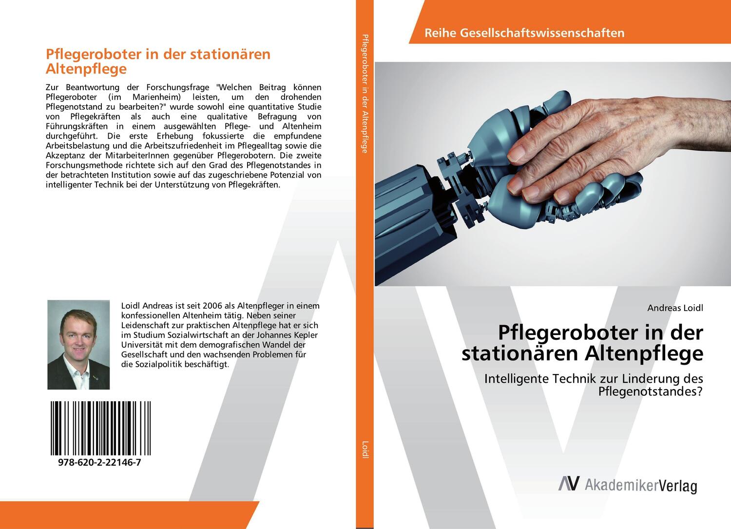 Cover: 9786202221467 | Pflegeroboter in der stationären Altenpflege | Andreas Loidl | Buch