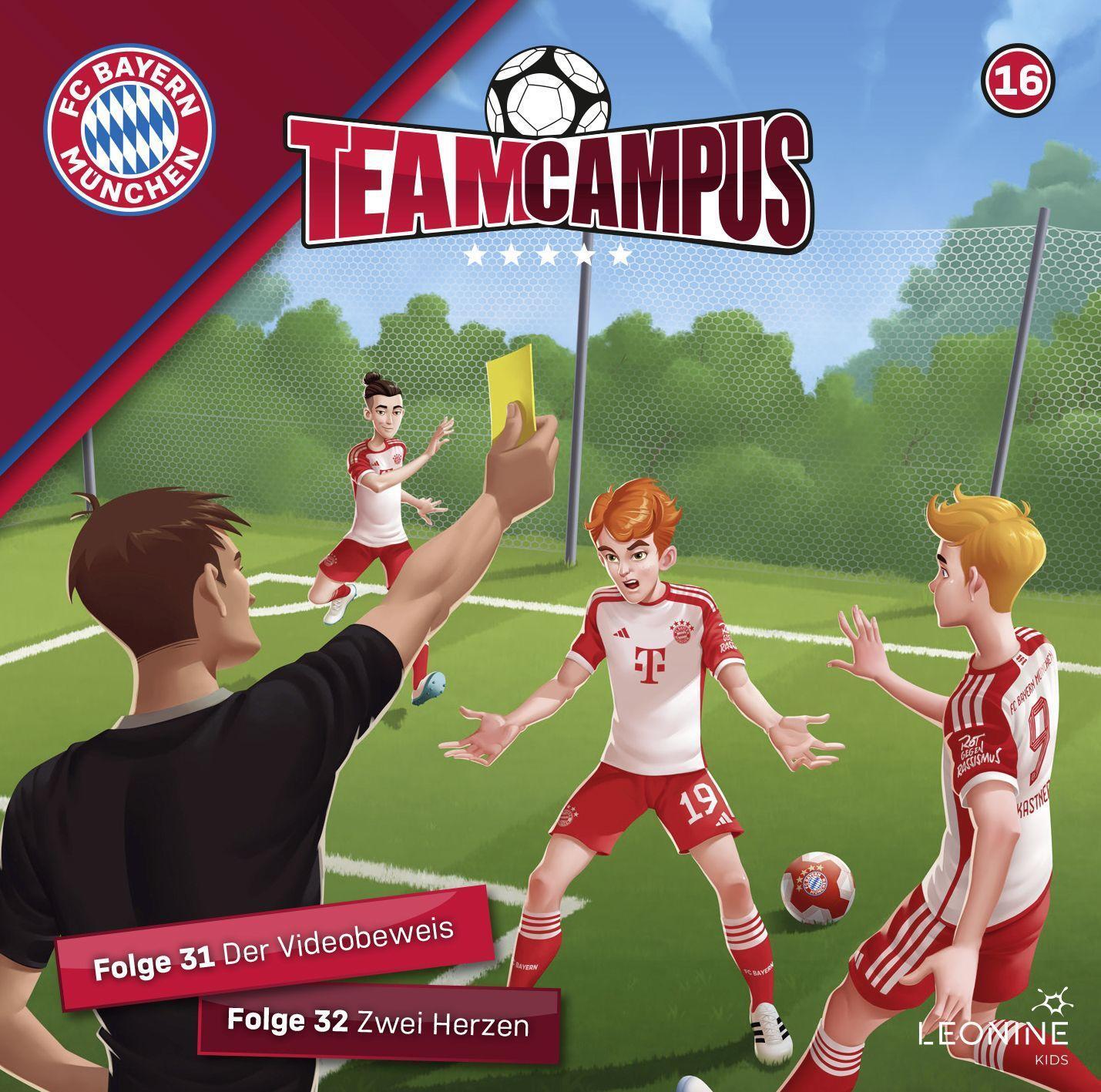 Cover: 4061229355322 | FC Bayern Team Campus (Fußball) (CD 16) | Audio-CD | 48 Min. | Deutsch