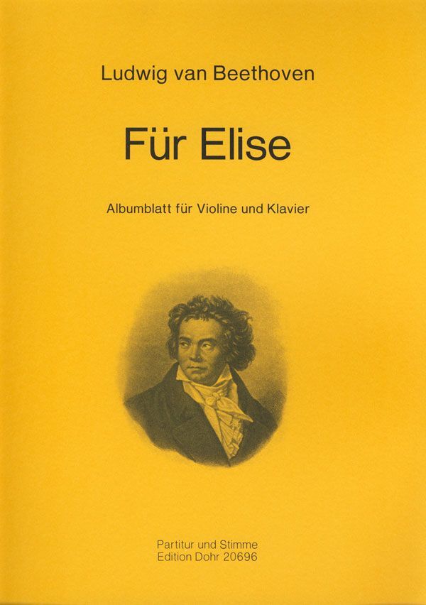 Cover: 9790202006962 | Fur Elise | Ludwig van Beethoven | Buch | verlag Dohr