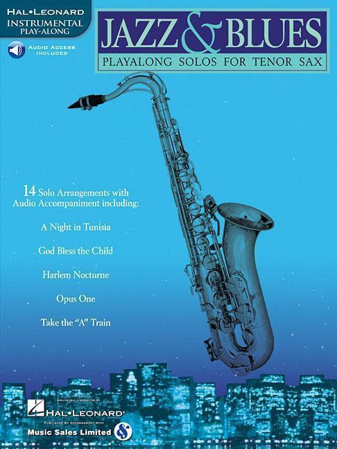 Cover: 9780634004452 | Jazz & Blues: Play-Along Solos for Tenor Sax [With CD (Audio)] | Corp