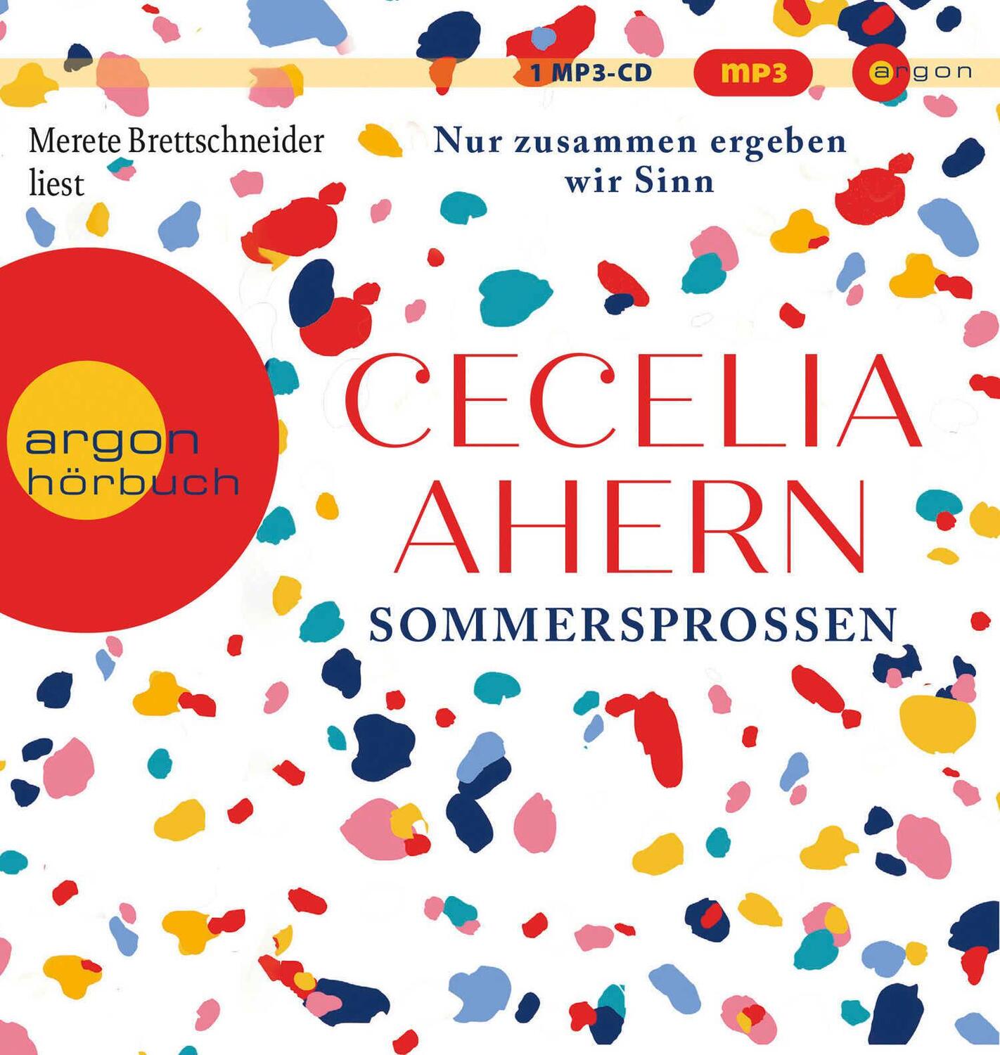 Cover: 9783839897287 | Sommersprossen - Nur zusammen ergeben wir Sinn | Roman | Cecelia Ahern