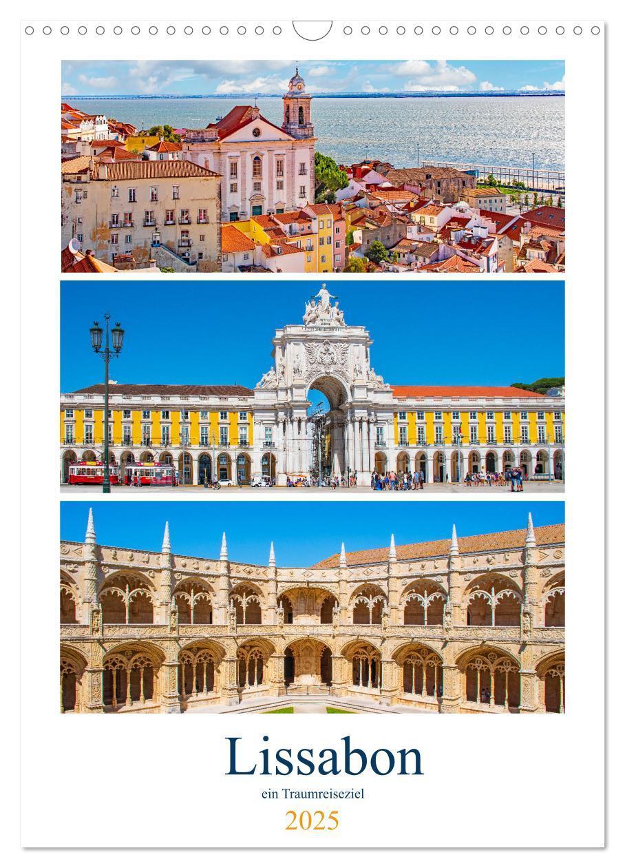 Cover: 9783435911684 | Lissabon - ein Traumreiseziel (Wandkalender 2025 DIN A3 hoch),...