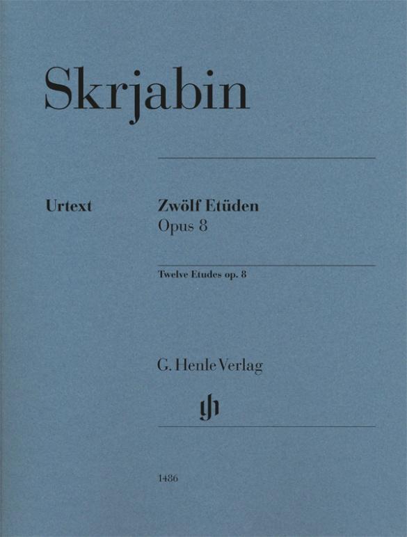 Cover: 9790201814865 | Alexander Skrjabin - Zwölf Etüden op. 8 | Valentina Rubcova | Buch