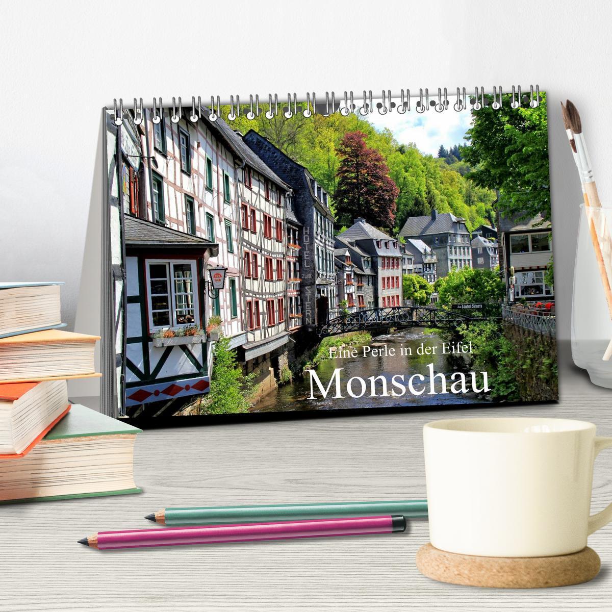 Bild: 9783435703111 | Eine Perle in der Eifel - Monschau (Tischkalender 2025 DIN A5...