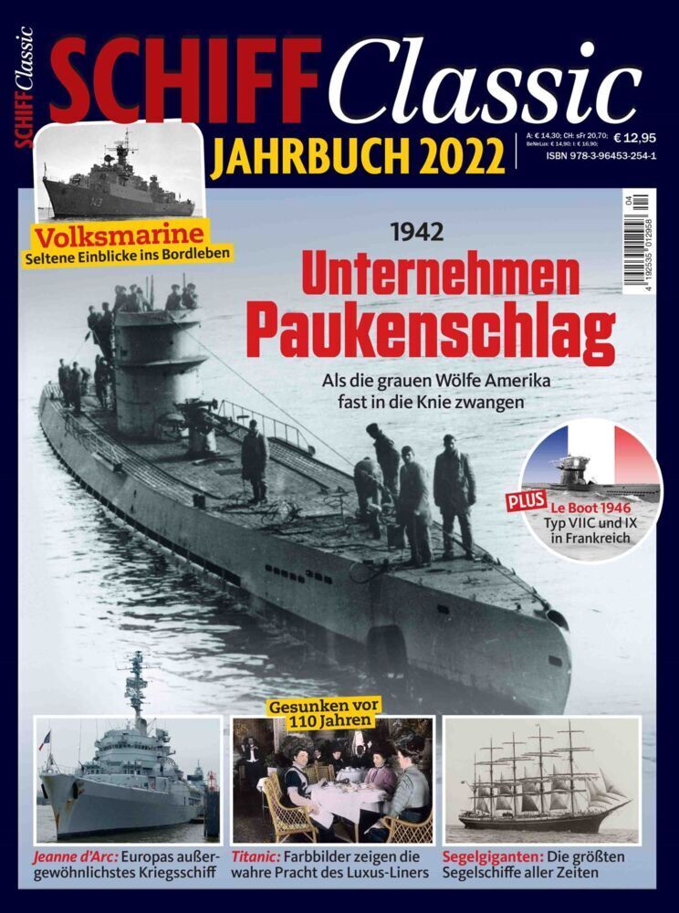 Cover: 9783964535108 | Schiff Classic Jahrbuch 2022 | Guntram Schulze-Wegener | Taschenbuch