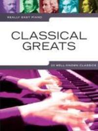 Cover: 9781849385879 | Really Easy Piano | Classical Greats | Taschenbuch | Buch | Englisch