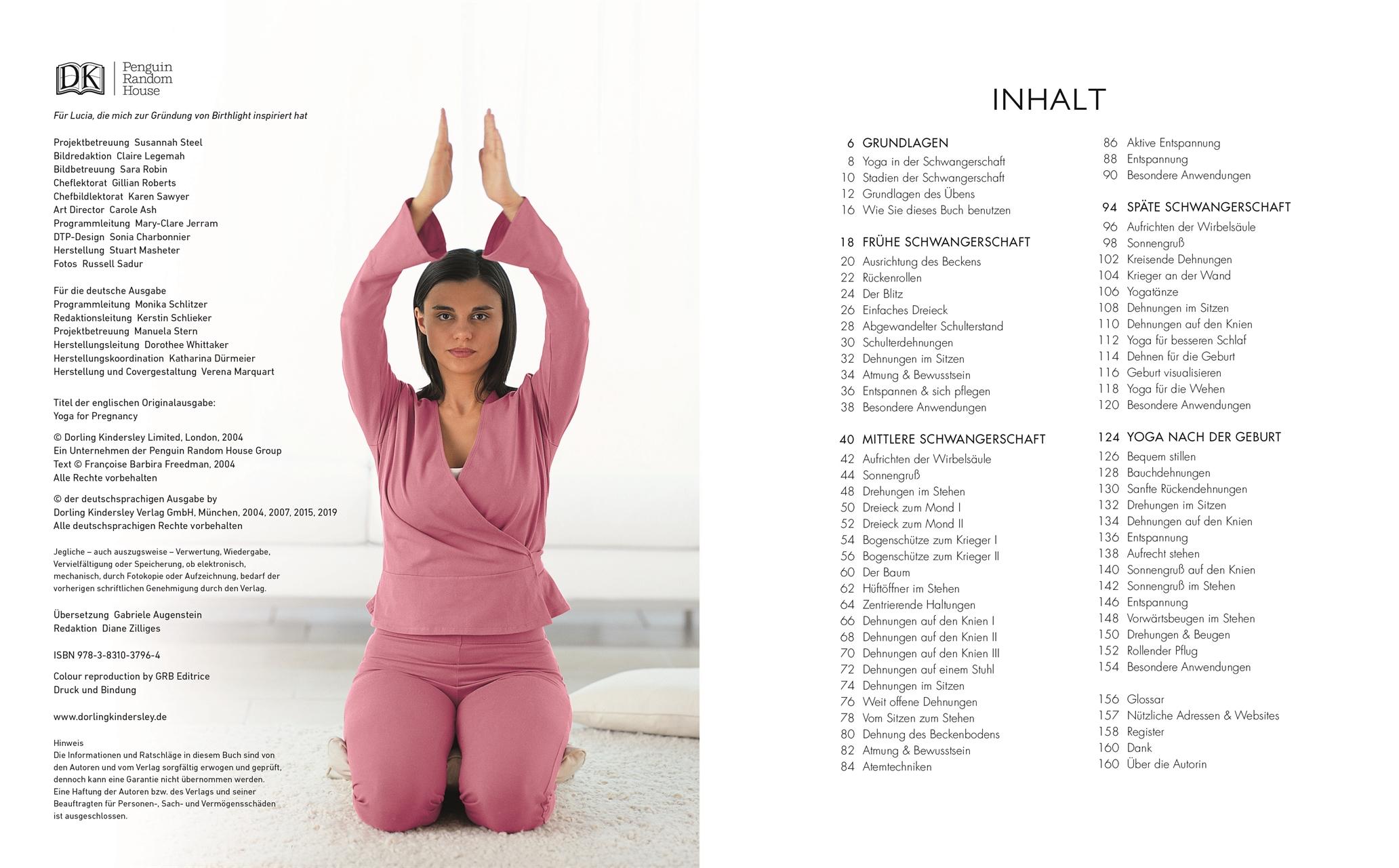 Bild: 9783831037964 | Yoga in der Schwangerschaft | Francoise Barbira Freedman | Taschenbuch