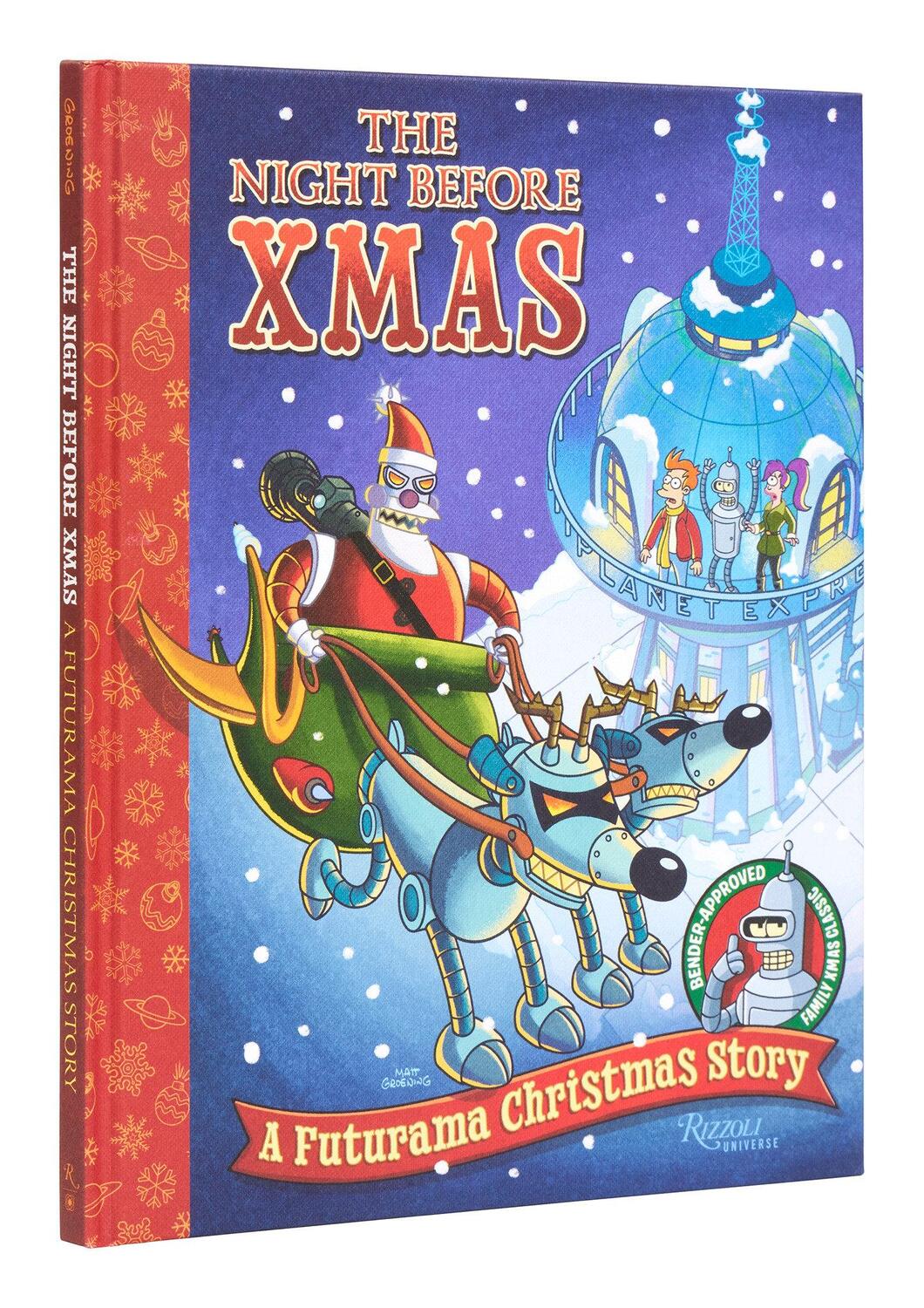 Cover: 9780789344151 | The Night Before Xmas: A Futurama Christmas Story | Matt Groening