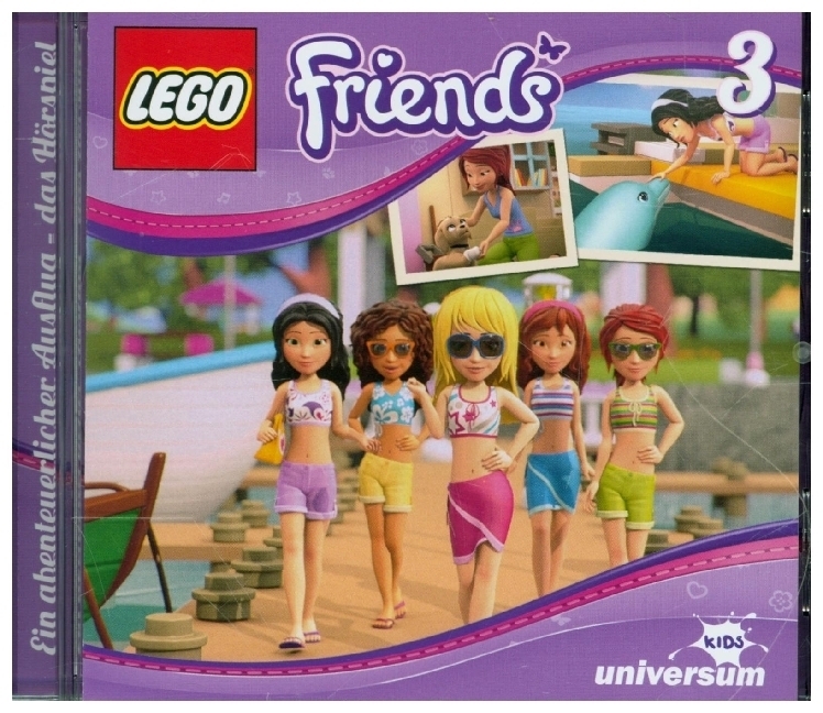 Cover: 888837043021 | LEGO Friends. Tl.3, 1 Audio-CD | Audio-CD | 2013 | EAN 0888837043021