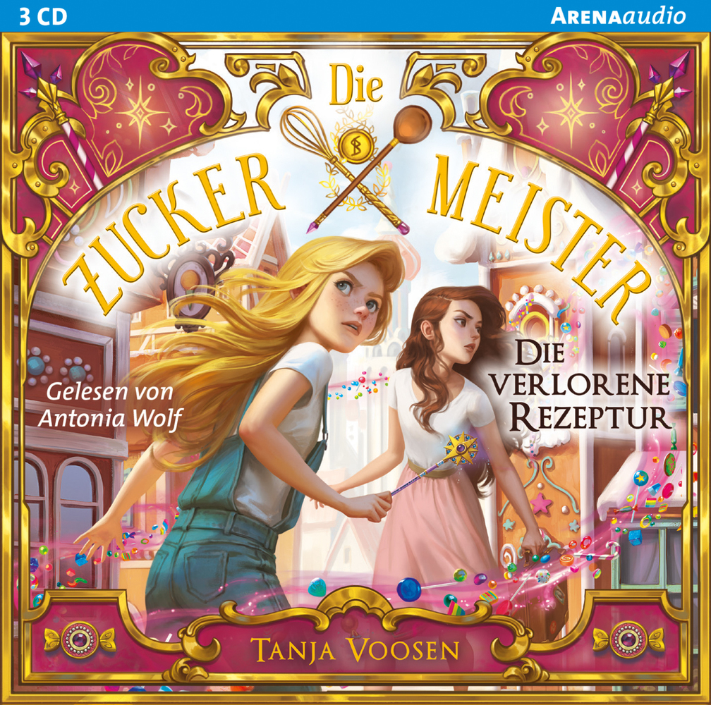 Cover: 9783401241388 | Die Zuckermeister - Die verlorene Rezeptur, Audio-CD | Lesung | Voosen