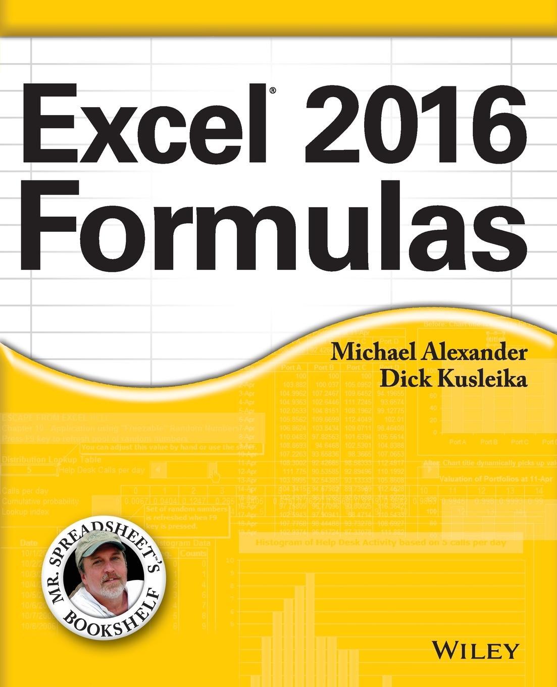 Cover: 9781119067863 | Excel 2016 Formulas | Michael Alexander | Taschenbuch | Paperback