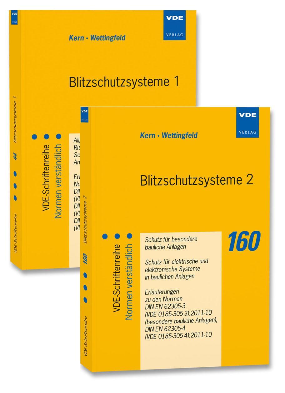 Cover: 9783800736614 | Blitzschutzsysteme 1 - Blitzschutzsysteme 2 (Set). 2 Bände | Buch