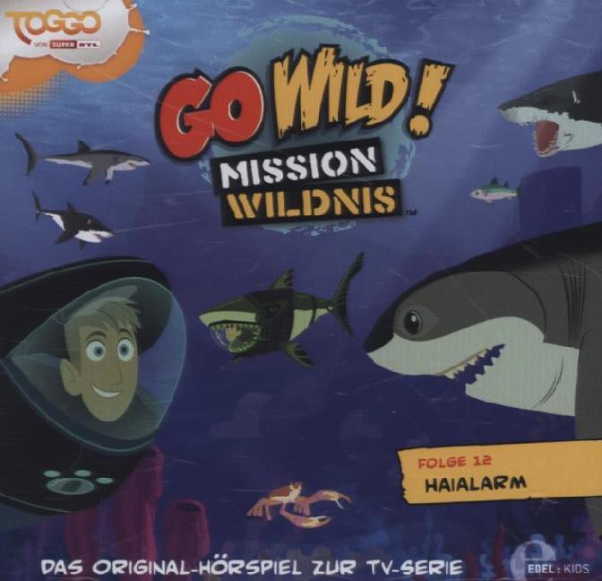 Cover: 4029759101130 | Go Wild! - Mission Wildnis - Haialarm, 1 Audio-CD | Audio-CD | 45 Min.
