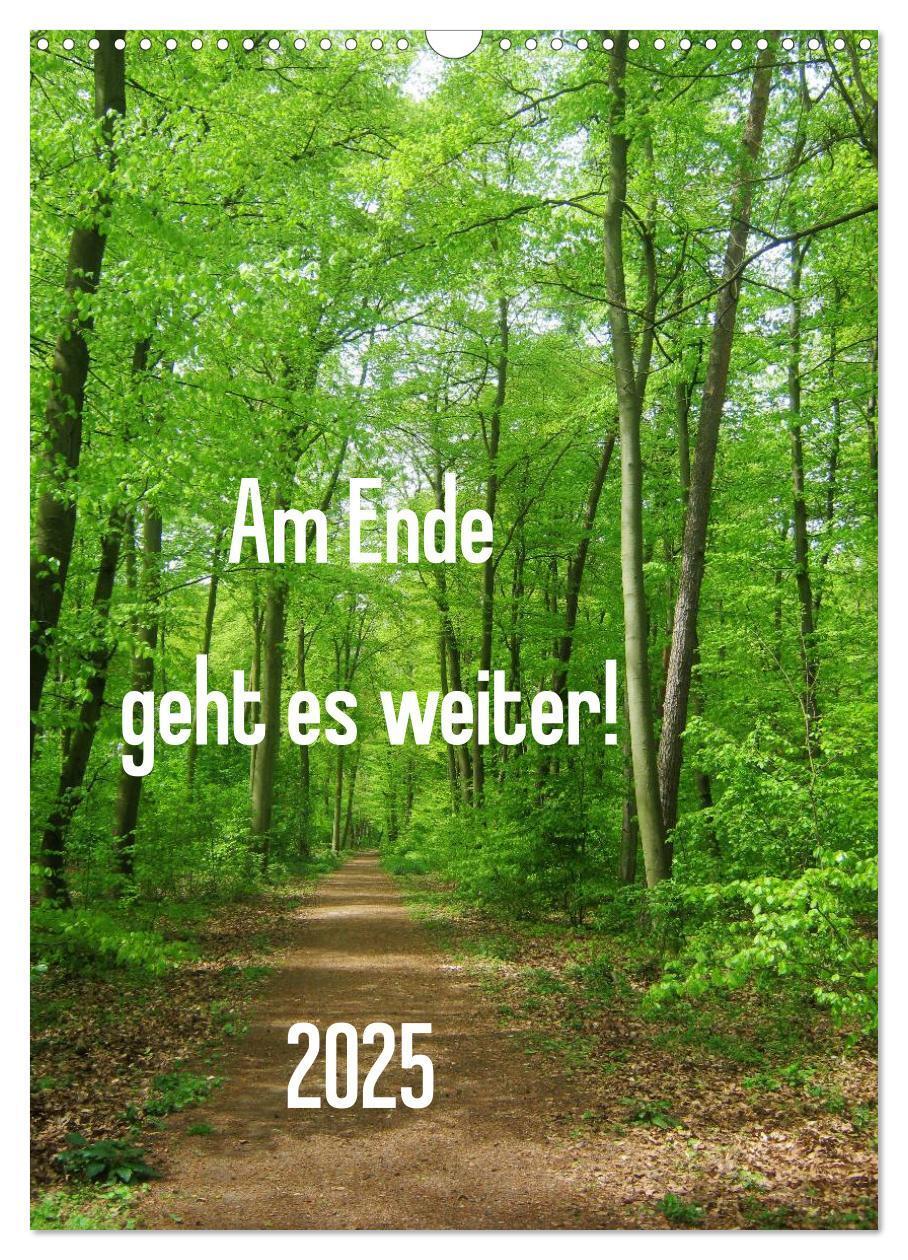 Cover: 9783457058442 | Am Ende geht es weiter! 2025 (Wandkalender 2025 DIN A3 hoch),...