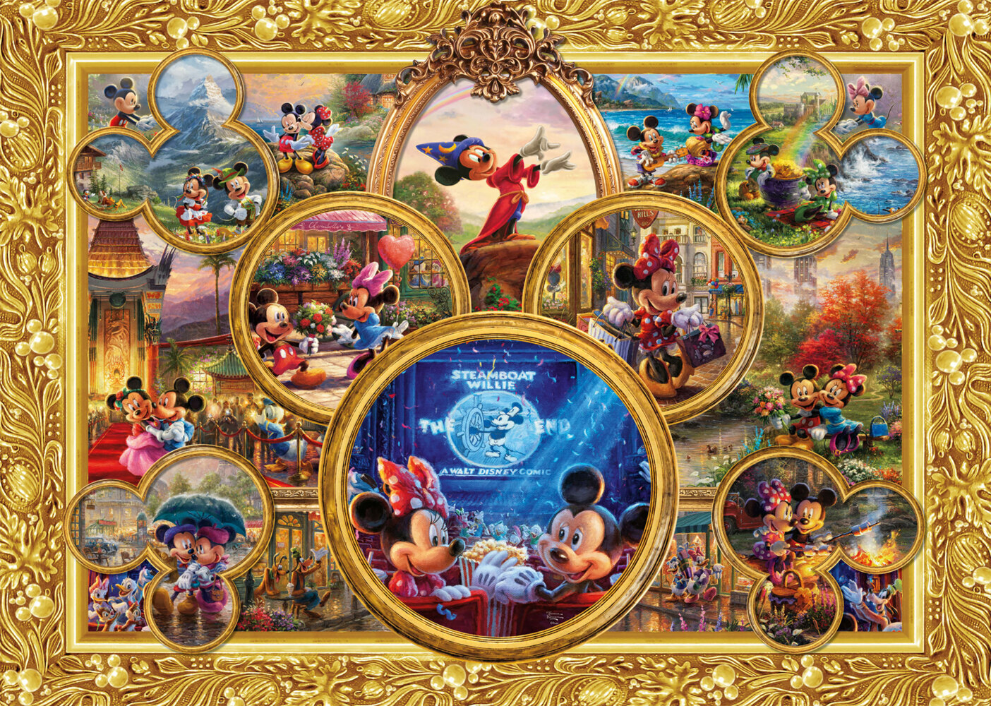 Bild: 4001504573713 | Disney, Mickey & Minnie, Dream Collage II | Spiel | Deutsch | 2022