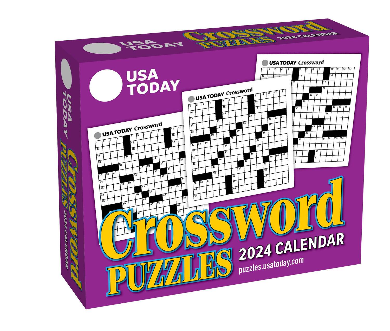 Cover: 9781524884109 | Crossword - Kreuzworträtsel Kalender 2024 | McMeel Andrews | Kalender