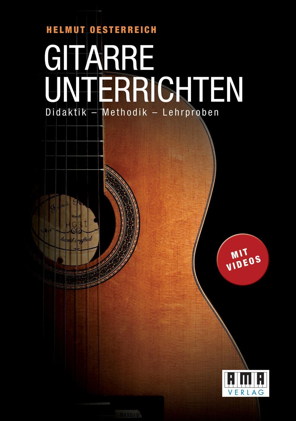 Cover: 9783899223163 | Gitarre unterrichten | Didaktik - Methodik - Lehrproben | Oesterreich