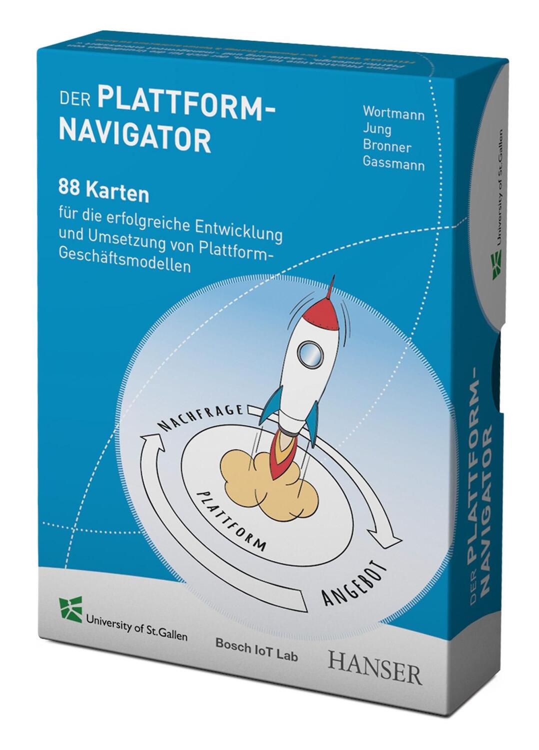 Cover: 9783446473942 | Der Plattform-Navigator | Oliver Gassmann (u. a.) | Box | Deutsch