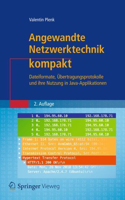 Cover: 9783658245221 | Angewandte Netzwerktechnik kompakt | Valentin Plenk | Taschenbuch