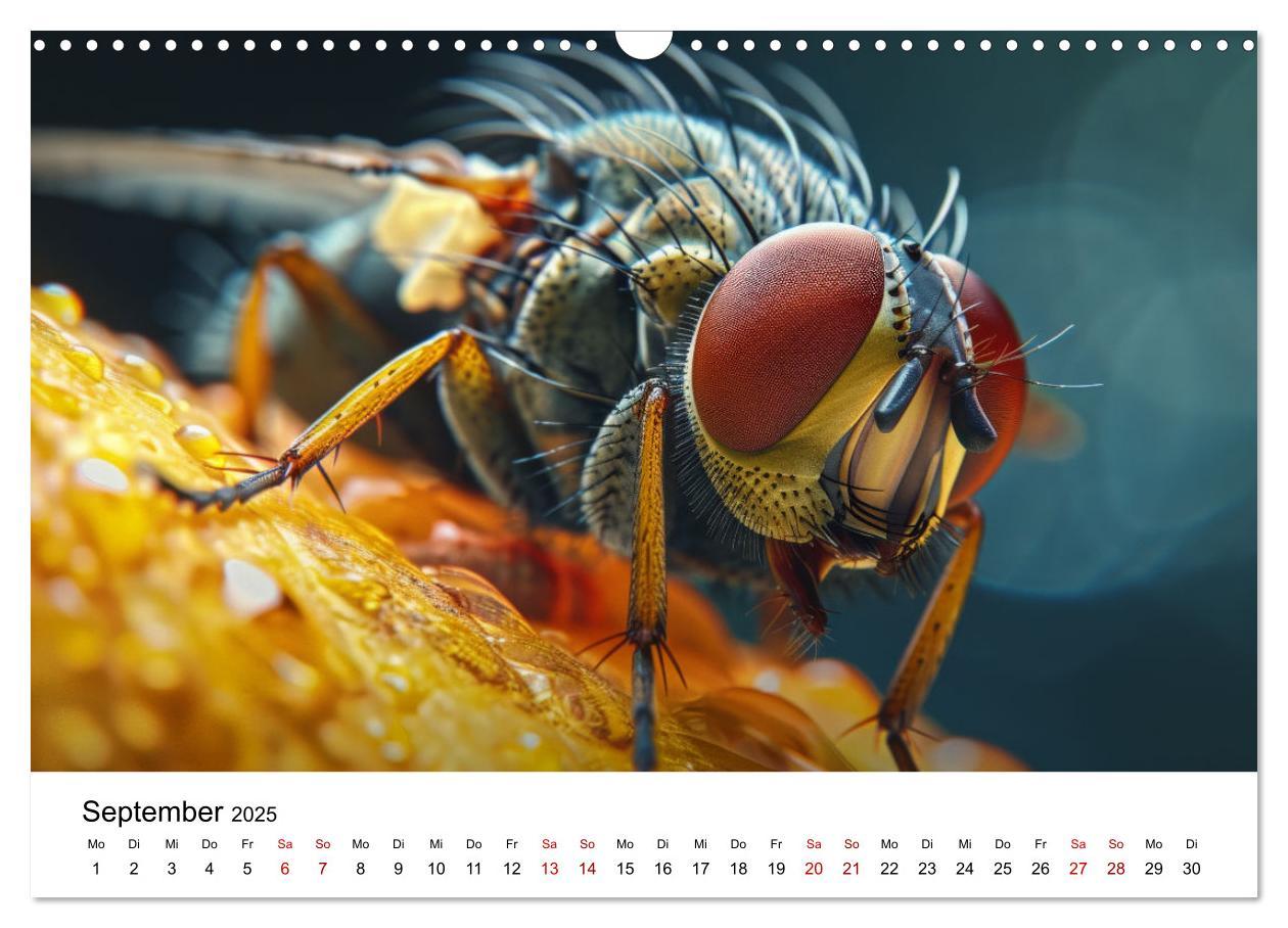 Bild: 9783383799754 | Insekten hautnah (Wandkalender 2025 DIN A3 quer), CALVENDO...