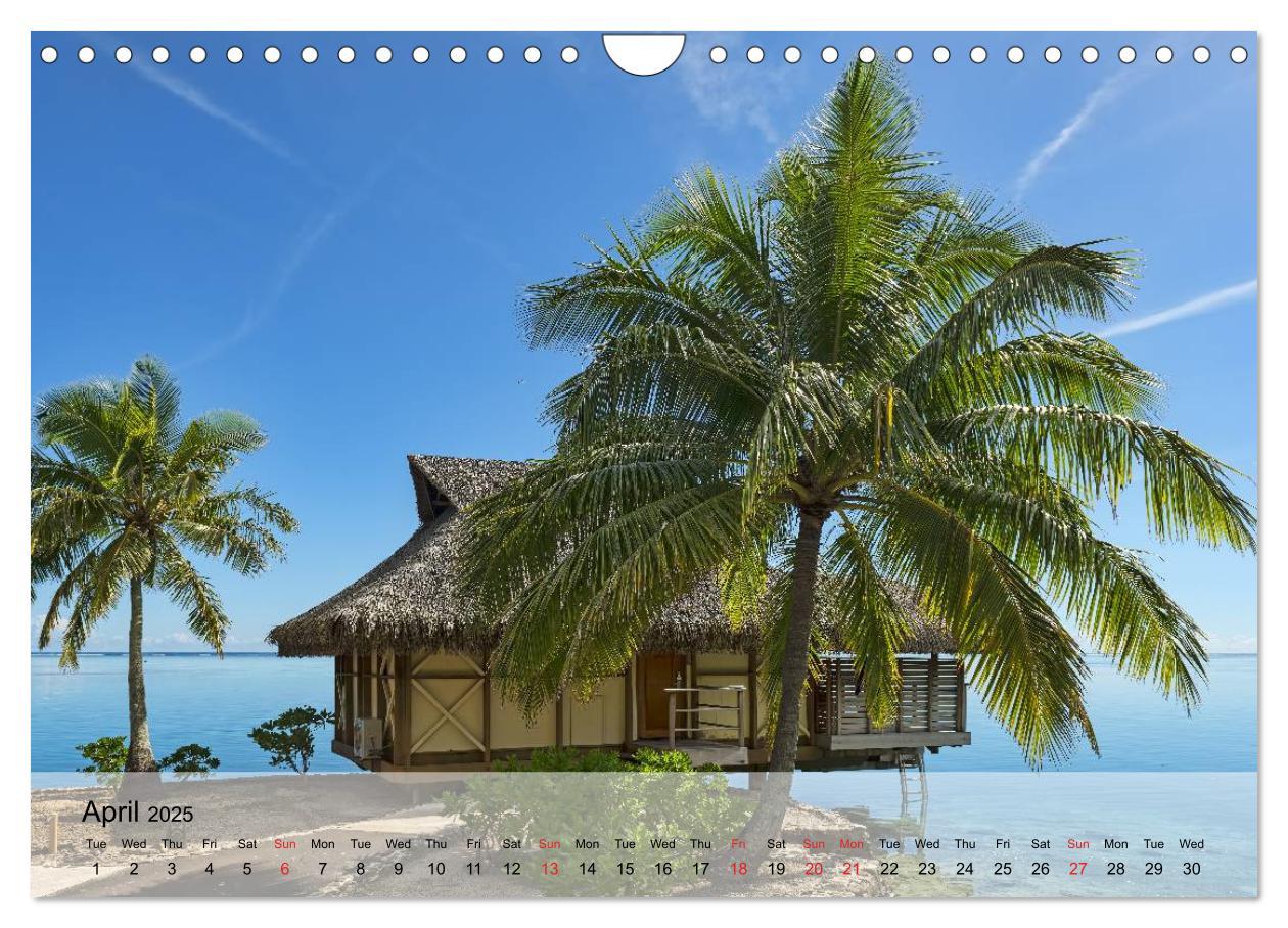 Bild: 9781325960781 | French Polynesia Paradise in the South Pacific (Wall Calendar 2025...