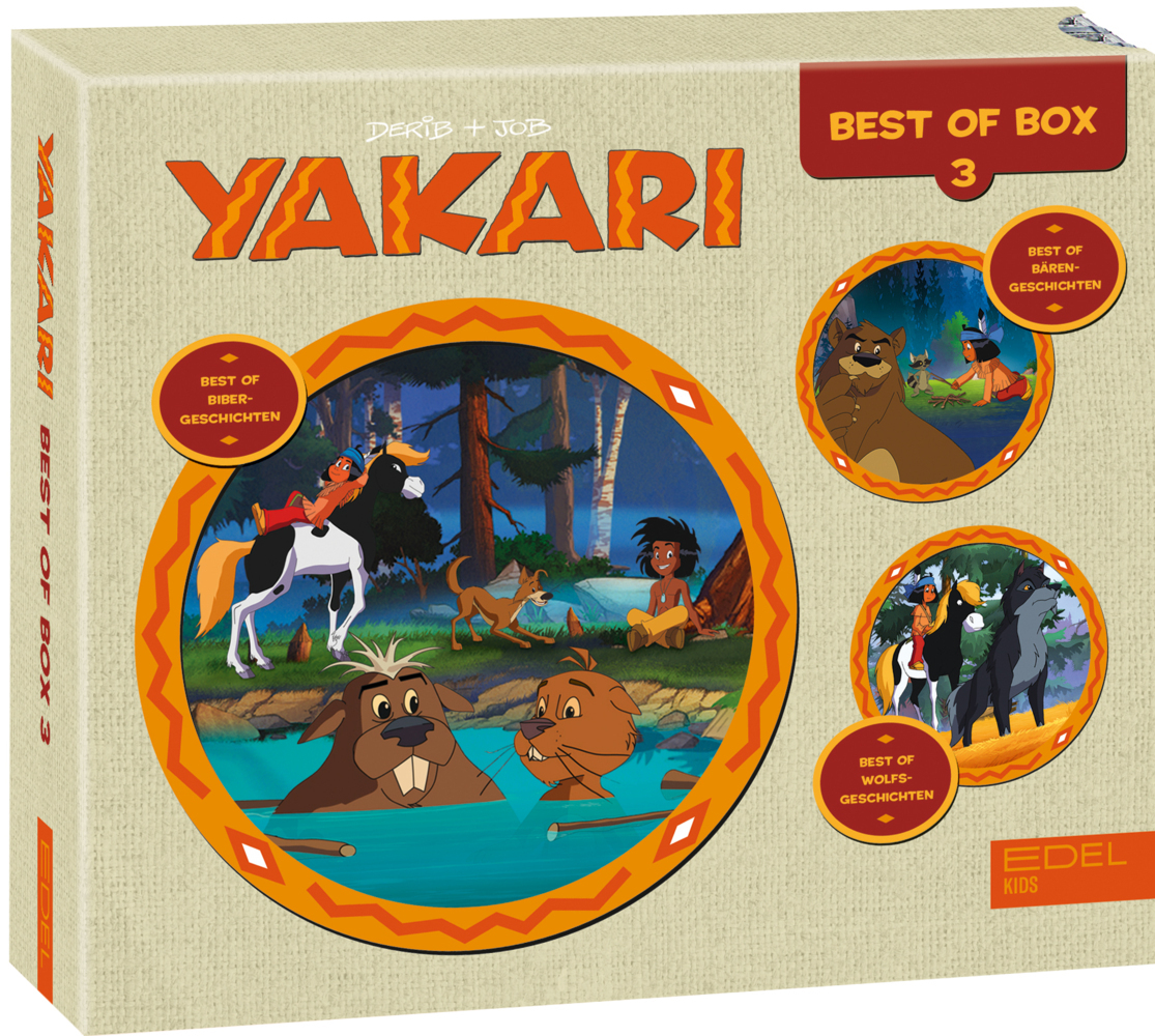 Cover: 4029759178347 | Yakari - Best of Box. Box.3, 3 Audio-CD | Audio-CD | 150 Min. | 2022