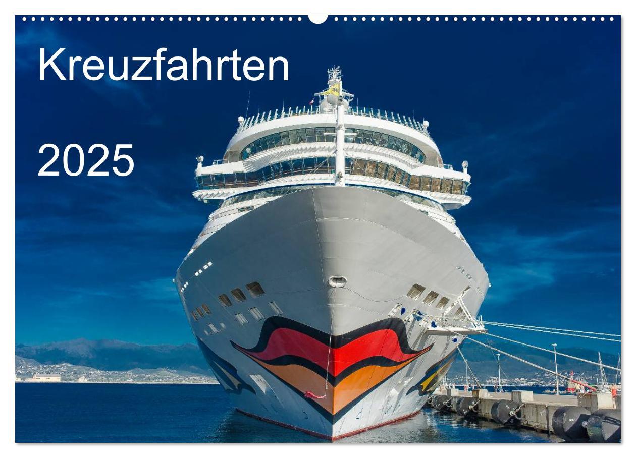 Cover: 9783435509065 | Kreuzfahrten 2025 (Wandkalender 2025 DIN A2 quer), CALVENDO...