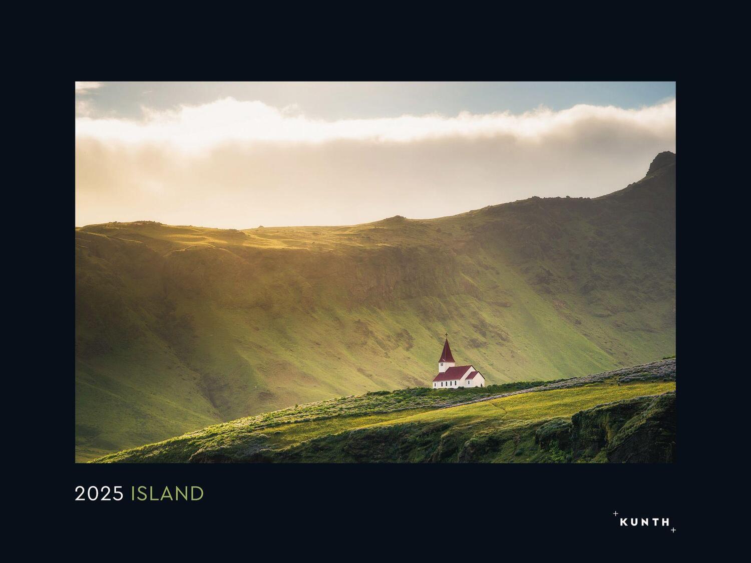 Cover: 9783965913417 | Island - KUNTH Wandkalender 2025 | Kalender | 14 S. | Deutsch | 2025