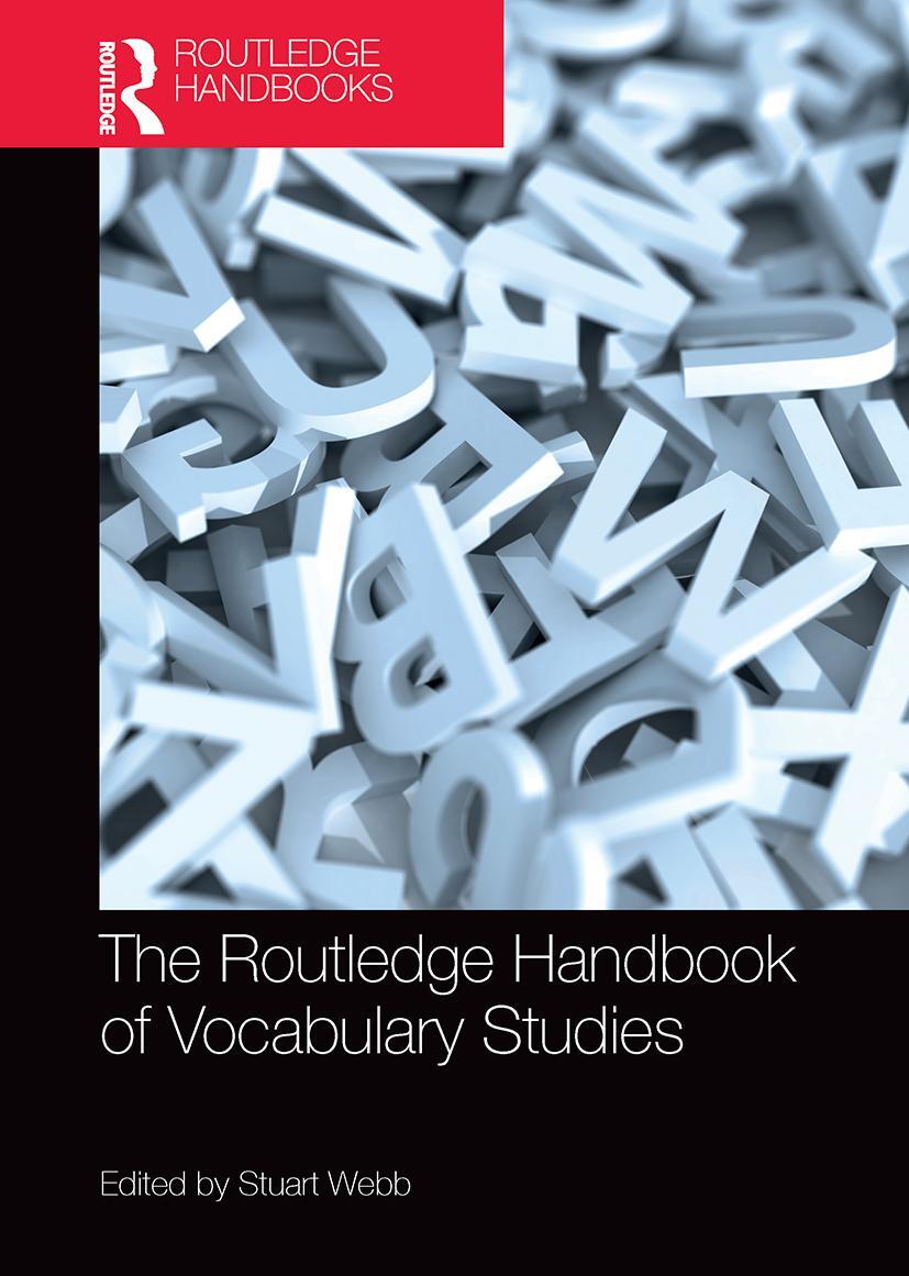 Cover: 9781032401270 | The Routledge Handbook of Vocabulary Studies | Taschenbuch | Englisch