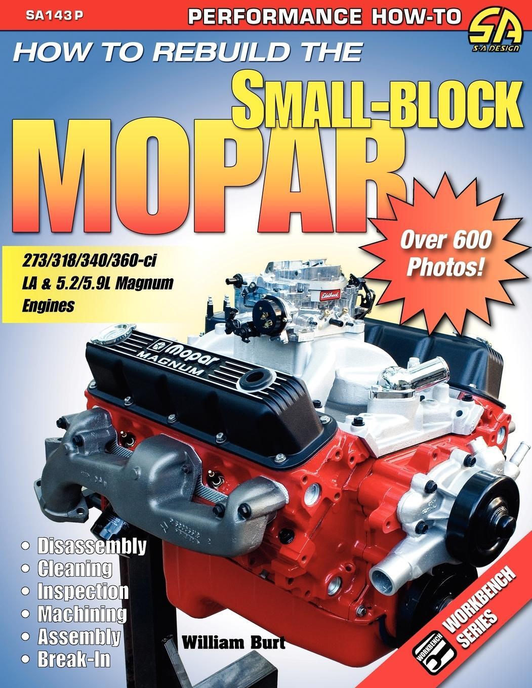 Cover: 9781613250587 | How to Rebuild the Small-Block Mopar | William Burt | Taschenbuch