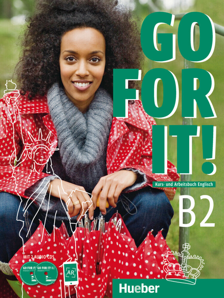 Cover: 9783190429400 | Go for it! B2. Kurs- und Arbeitsbuch, m. 2 Audio-CDs | Niveau B2