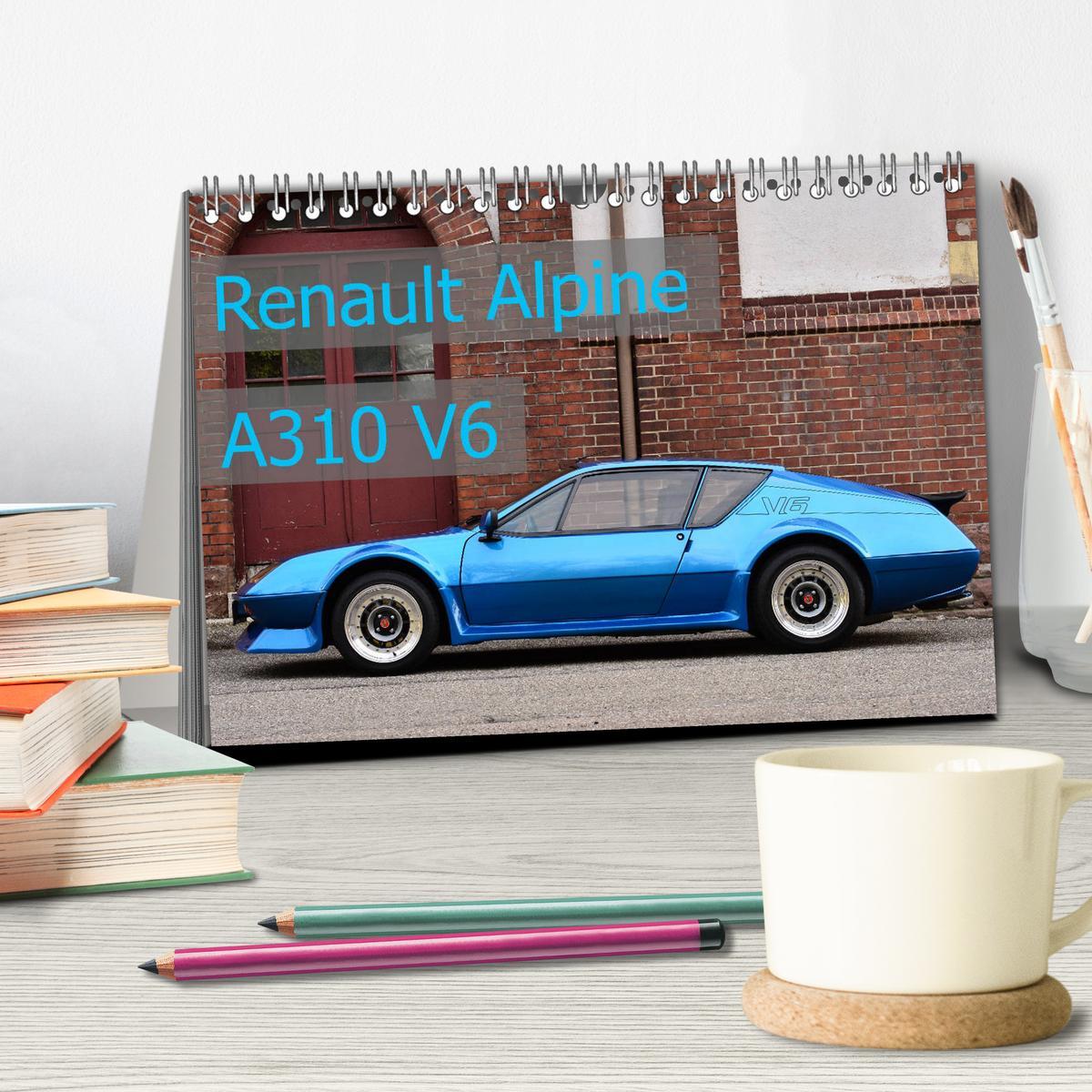 Bild: 9783435364633 | Renault Alpine A310 V6 (Tischkalender 2025 DIN A5 quer), CALVENDO...