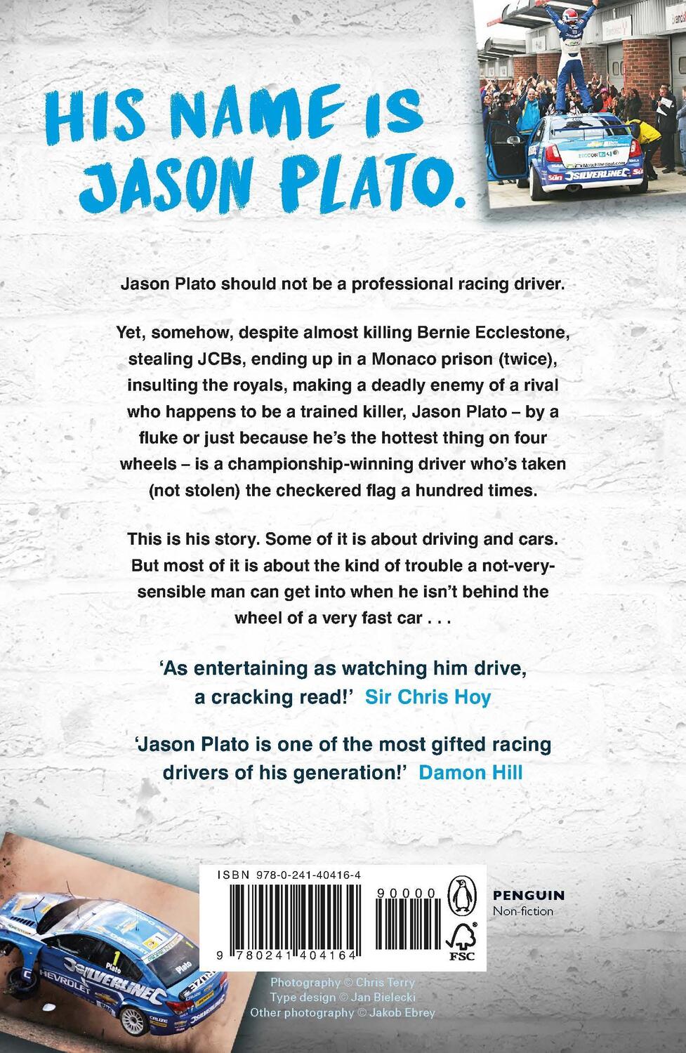 Rückseite: 9780241404164 | How Not to Be a Professional Racing Driver | Jason Plato | Taschenbuch