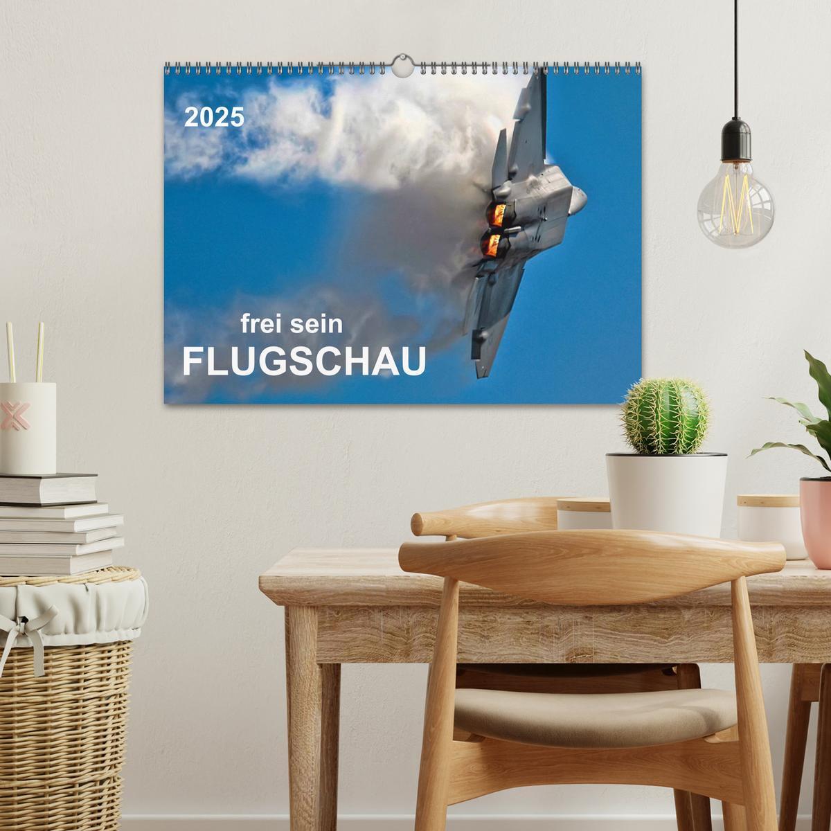 Bild: 9783435596126 | Flugschau - frei sein (Wandkalender 2025 DIN A3 quer), CALVENDO...