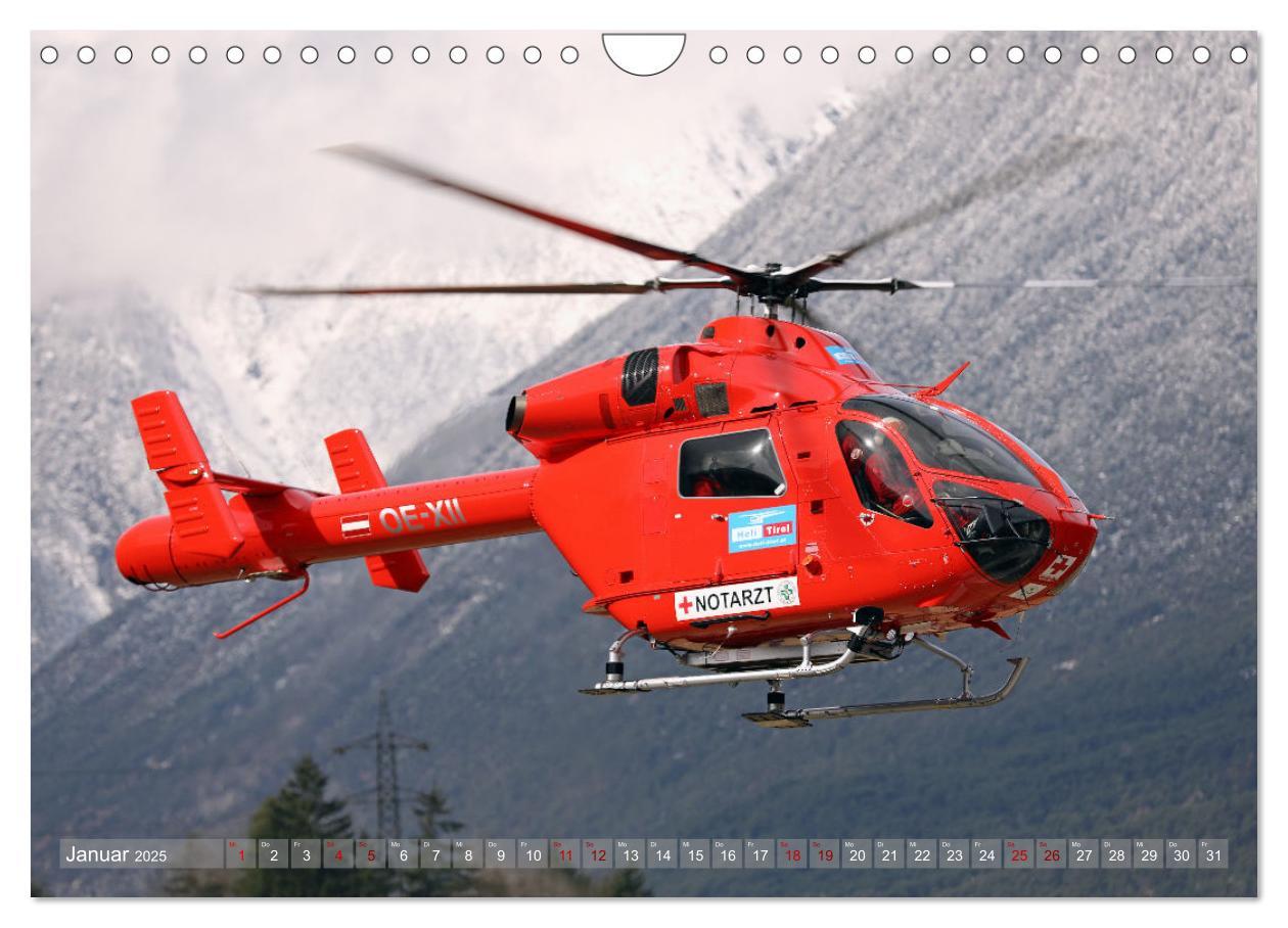 Bild: 9783435098224 | Helikopter in der Luft 2.0 (Wandkalender 2025 DIN A4 quer),...