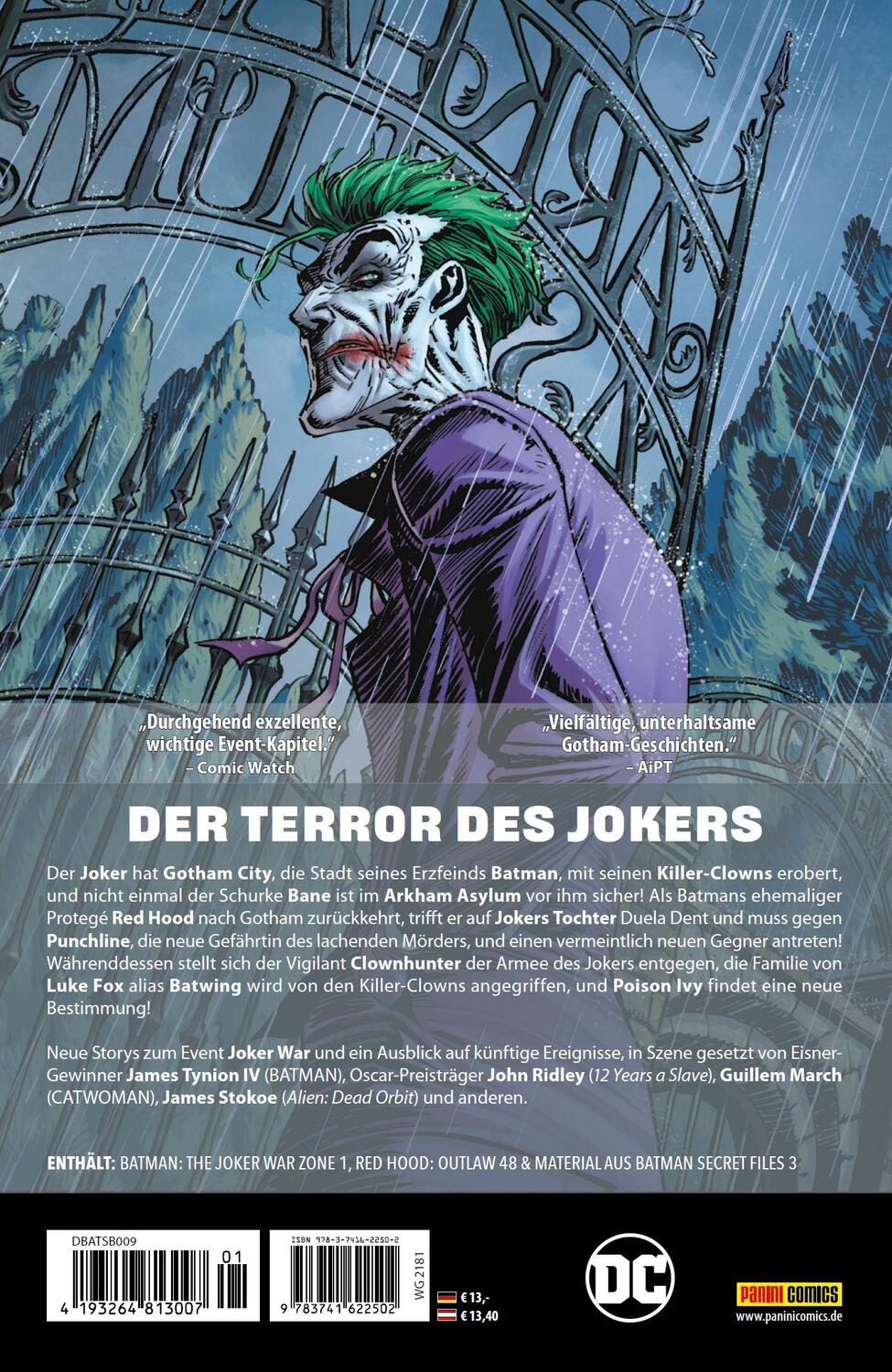 Rückseite: 9783741622502 | Batman Sonderband: Joker War | James Tynion Iv (u. a.) | Taschenbuch