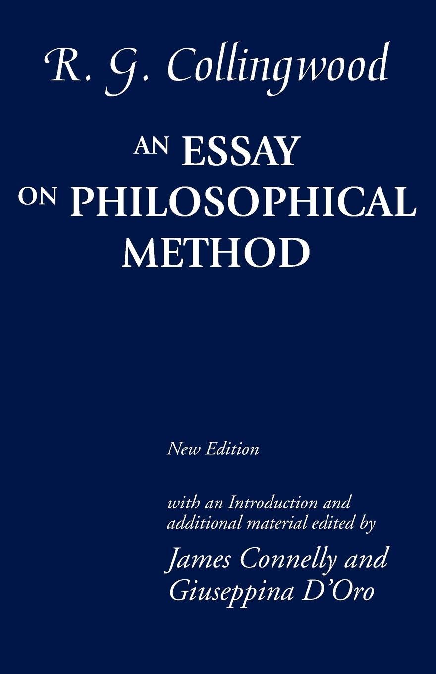Cover: 9780199544936 | Essay on Philosophical Method (Revised) | R G Collingwood | Buch
