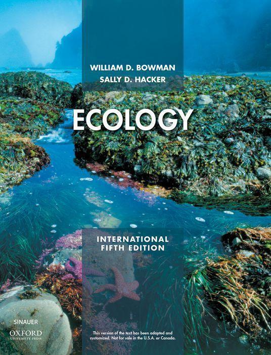 Cover: 9781605359281 | Ecology | International Edition | William D. Bowman (u. a.) | Buch