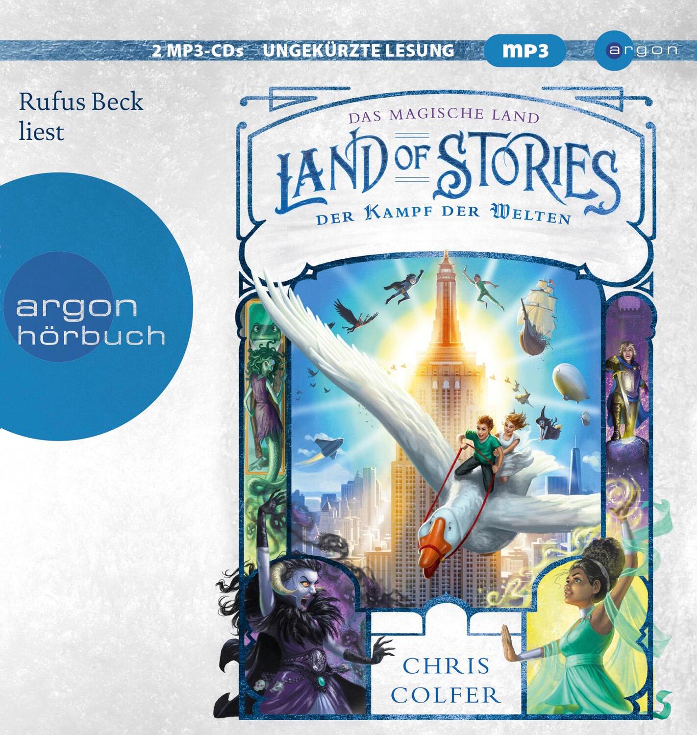 Cover: 9783839842546 | Land of Stories: Das magische Land 6 - Der Kampf der Welten | Colfer