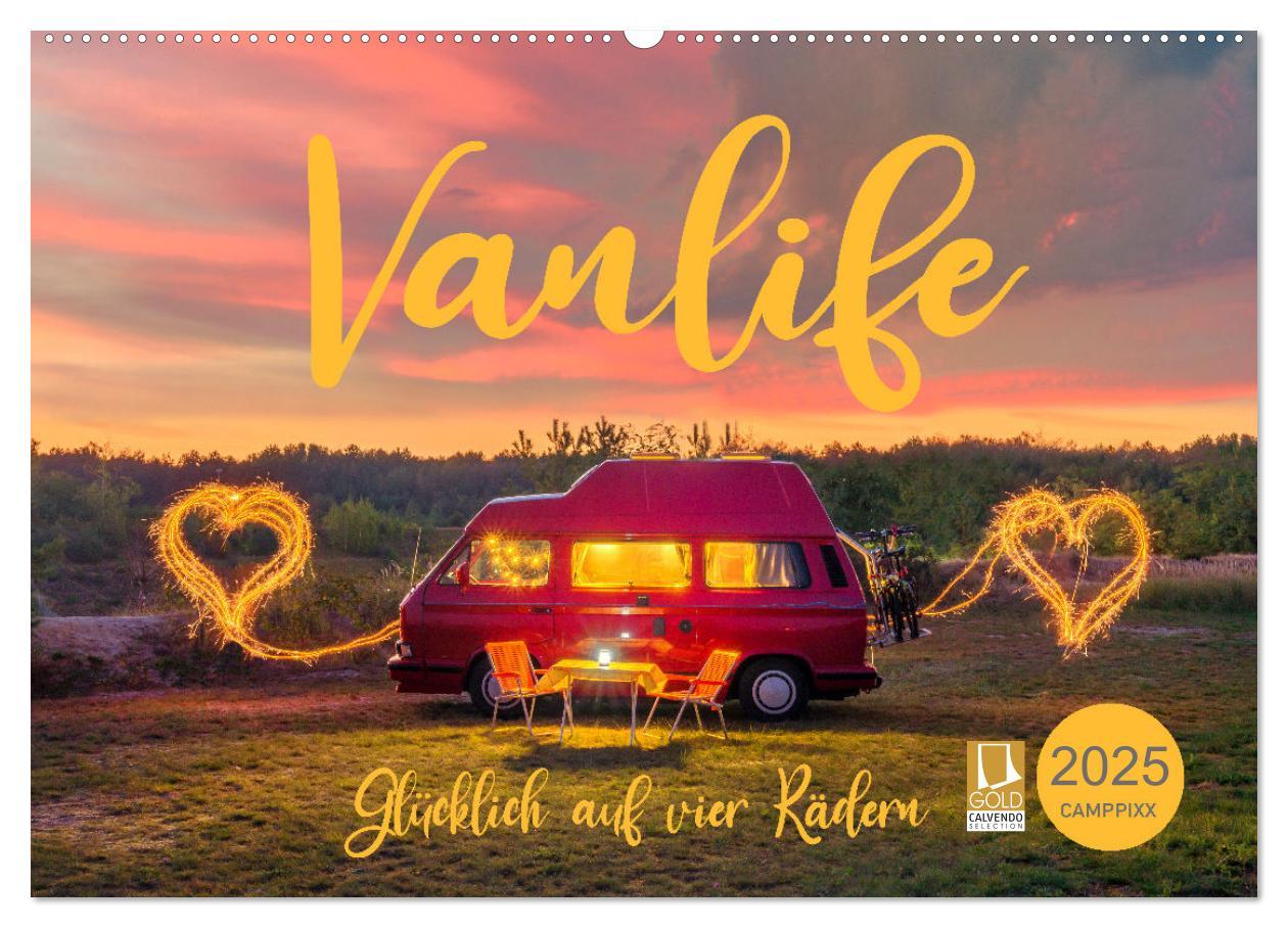 Cover: 9783383982545 | Vanlife - Glücklich auf vier Rädern (Wandkalender 2025 DIN A2...