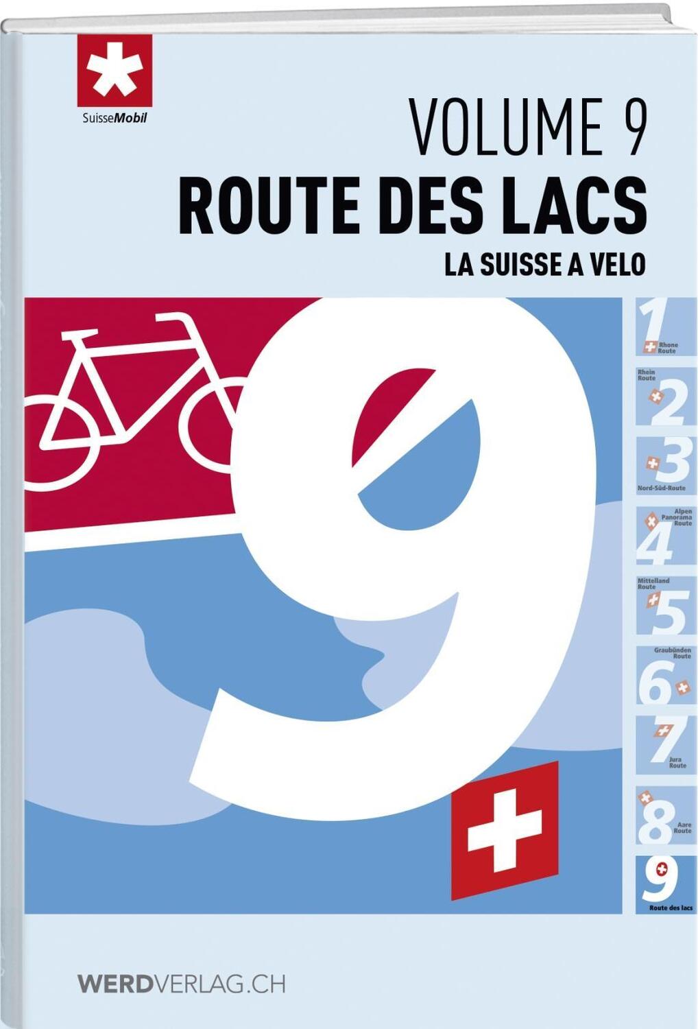 Cover: 9783859328686 | La Suisse à vélo volume 09 Route des lacs | La Suisse à vélo