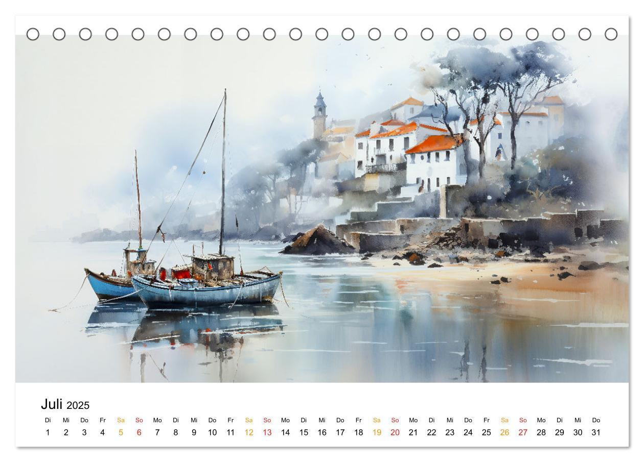 Bild: 9783457213087 | Portugal mein Traum (Tischkalender 2025 DIN A5 quer), CALVENDO...