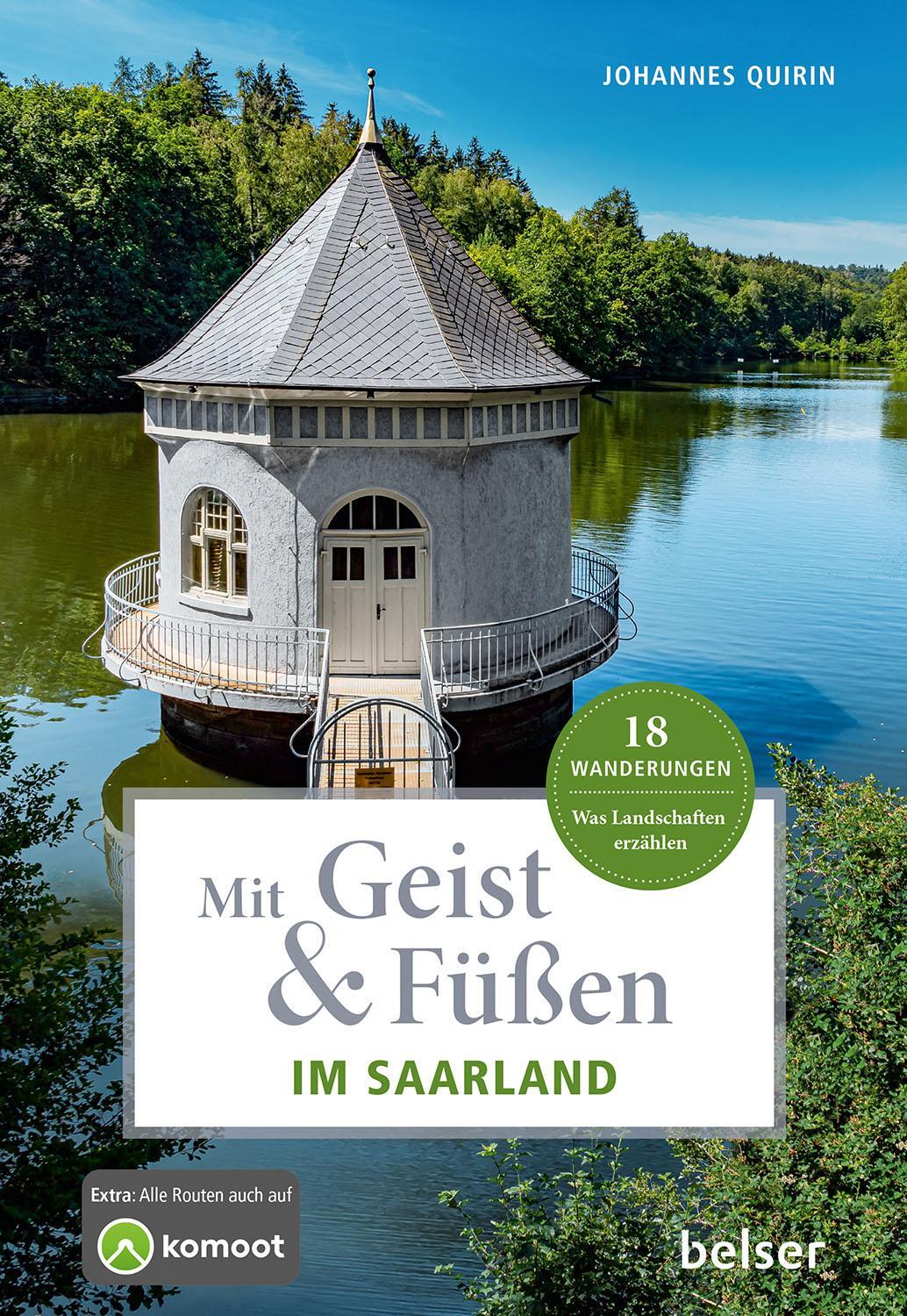 Cover: 9783989050341 | Mit Geist &amp; Füßen im Saarland | Johannes Quirin | Taschenbuch | 144 S.