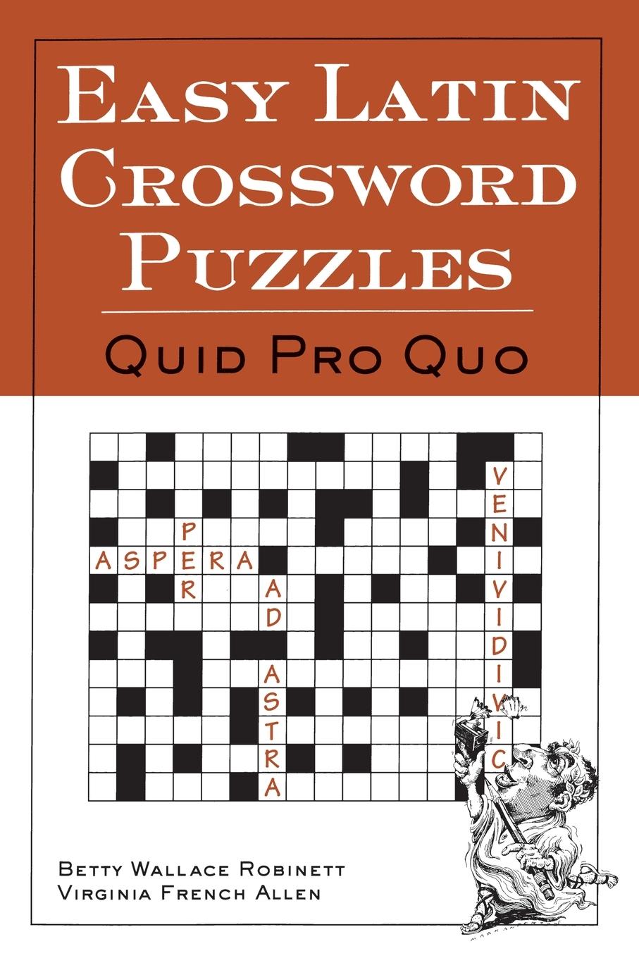 Cover: 9780844284460 | Easy Latin Crossword Puzzles | Betty Wallace Robinett (u. a.) | Buch