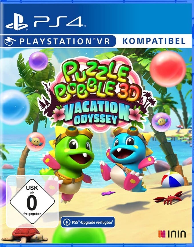 Cover: 4260650744310 | Puzzle Bobble 3D: Vacation Odyssey (PS4) | Blu-ray | Deutsch | 2022