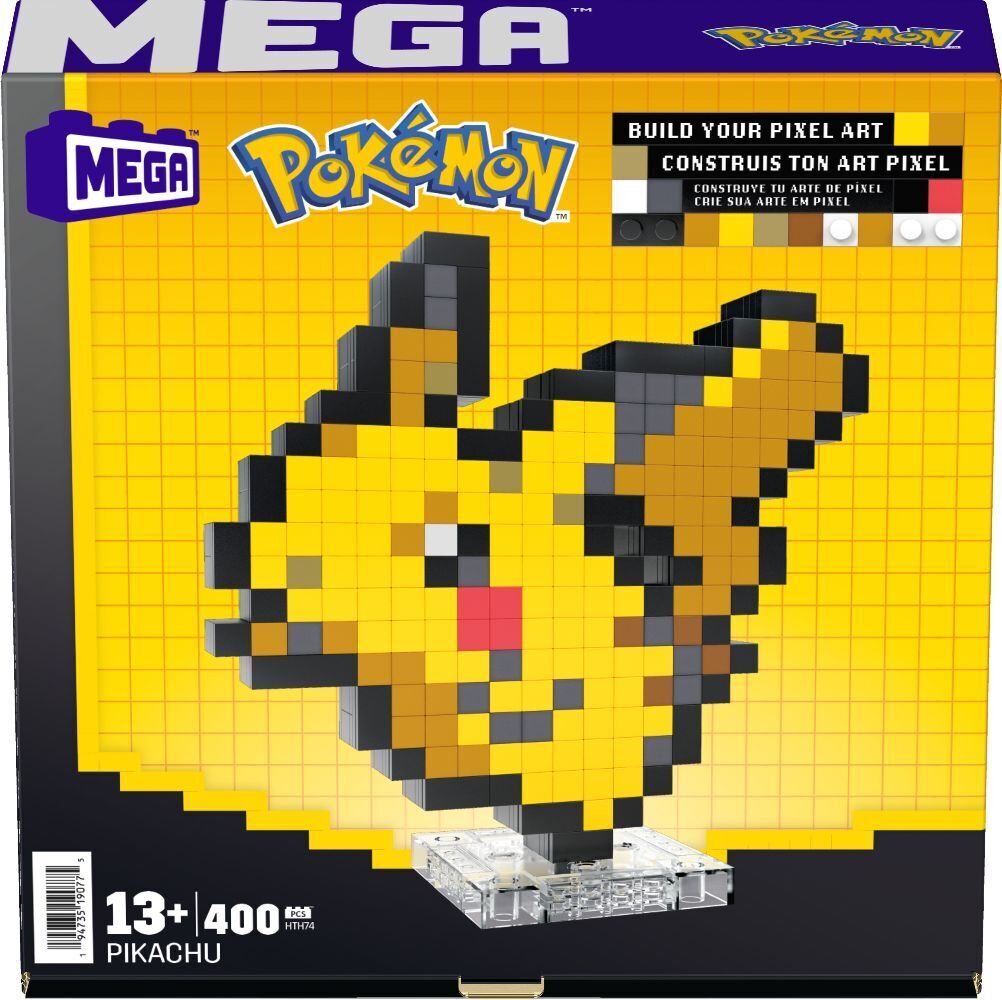 Cover: 194735190775 | MEGA Pokémon Pikachu Pixel Art | Stück | Karton | HTH74 | Mattel